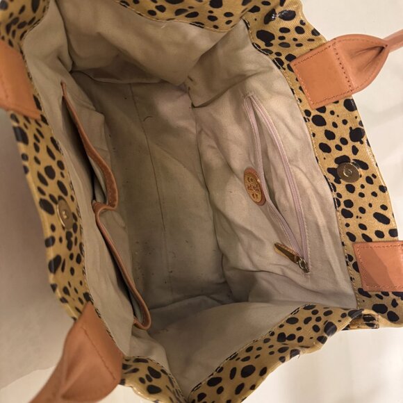 Tory Burch Ella  animal print tote - Picture 5 of 5